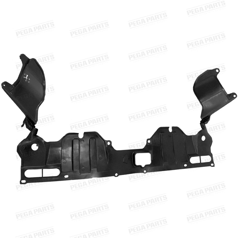 For 2006-2011 Honda Civic Front Fender Liner Engine Splash Shield Mud Guard Kit Foto 3 de 4