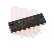 50PCS CD4017BE 4017 CD4017 DECADE COUNTER DIVIDER IC TOP