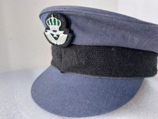 Autentico cappello berretto di servizio Jordan Pilot Fighter air Force distin...