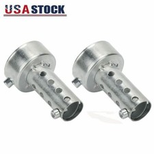 2 Universal Motorcycle Exhaust Can Muffler Insert Baffle Db Killer Silencer 48mm 2 Universal Motorcycle Exhaust Can Muffler Insert Baffle Db Killer Silencer 48mm