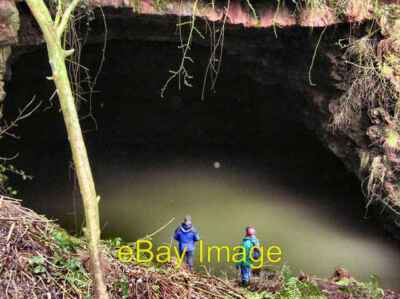 Foto 6x4 Eisenerzmine Dalton-In-Furness Die blaue Hose Kontrast zu c2007