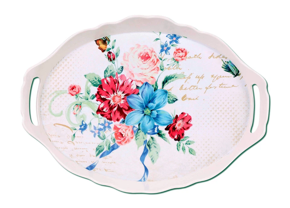 Tablett Frühstückstablett Serviertablett Melamintablett 29,8x41x4,5cm - Bild 2 von 4