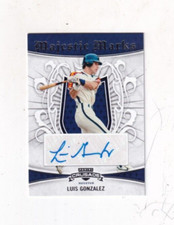 2024 LUIS GONZALEZ PANINI CRUSADE AUTO/AUTOGRAPH HOUSTON ASTROS