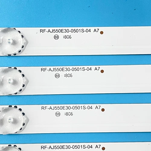 NEW LED strips for Sharp LC-55CUG8052E LC-55UI7252K RF-AJ550E30-0501S-04 A6 A7 - Bild 8 von 9