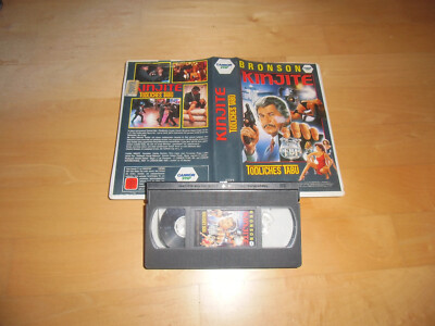 Kinjite-Tödliches Tabu, Charles Bronson, VHS, uncut, FSK 18, VMP Erstauflage,rar