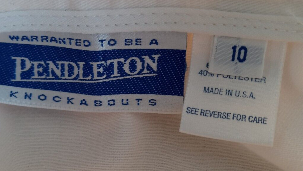 Vintage Pendleton Beige Knockabouts Button Down L… - image 3