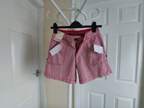 Shorts “ Denim &CO.“Deck Shorts Red White Colour Size: 6 ( UK ) Eur 34 - Picture 7 of 15