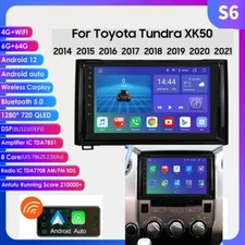 For Toyota Tundra XK50 2014-2021 CarPlay GPS Car Stereo Radio Android 12 6+64GB