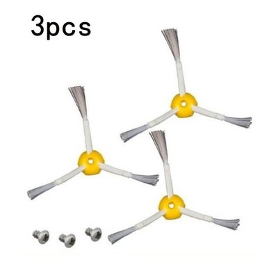 Vacaum Part Side Brush 3pcs Accessories Household Supplies Kit Set With Screws