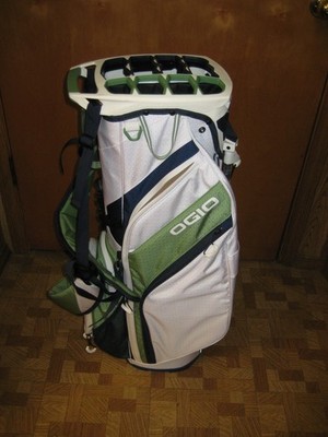 BRAND NEW Callaway Ogio Woode Stand golf bag White / Sage Green | eBay