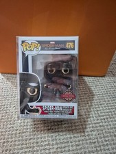 Funko Pop! Figura de vinilo Marvel Spider-Man en traje sigiloso y gafas #476