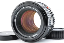 Minolta MD 50mm f/1.4 Standard MF Lens For MD [Near Mint] From Japan