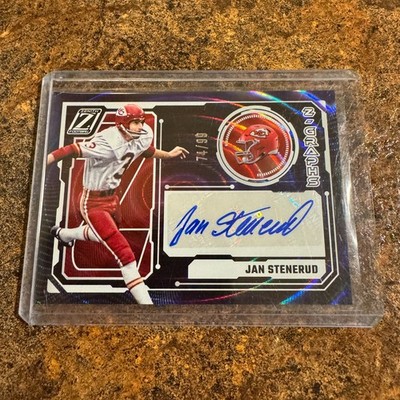 2024 Zenith Z Jan Stenerud Graphs Autograph Auto First On Print 01/99 #ZG-JSD
