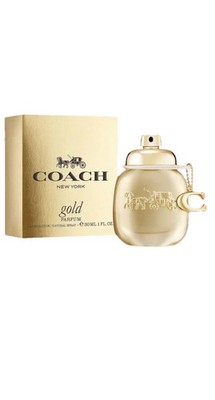 2025-COACH GOLD FOR WOMEN-EDP-SPRAY-1.0 OZ-30 ML-AUTHENTIC-MADE IN FRANCE