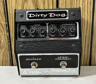 #ad Peavey Dirty Dog Pedal Rare Vintage 90’s Dual Drive Channels Tested $200.00