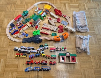 Brio Ikea Zugschienen Zug Züge Schienen Kinder Spielzeug Set Konvolut Sammlung