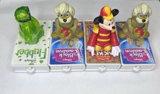 1998 McDonald's Happy Meal Disney VHS Train Set Vintage Toy Cars Lot of 4