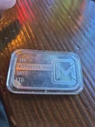 MOCATTA & GOLDSMID, LTD   .999 SILVER ART BAR