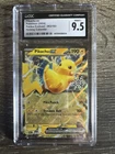 Pikachu ex Snowflake Holiday Calendar 063/193 Paldea Evolved CGC 9.5 Mint