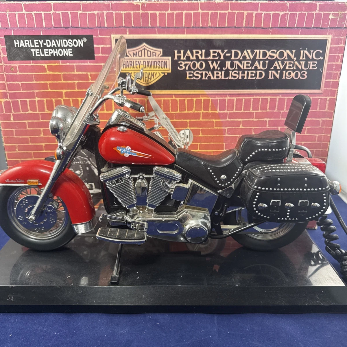 Harley Davidson Phone In Collectible Telephones 1970-Now for sale