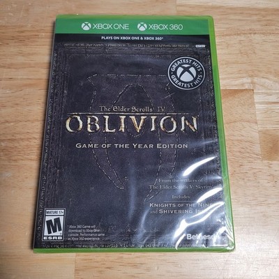 The Elder Scrolls IV Oblivion GOTY Edition Xbox 360 Xbox One Brand New / Sealed