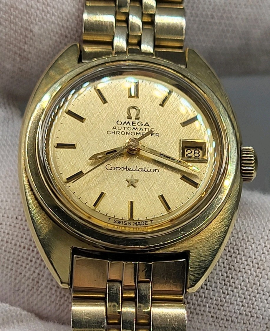時計 OMEGA Constellation AUTOMATIC Wow! [MINT] 1960s Omega Constellation Automatic Watch Womens