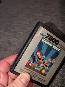 Atari 7800 Mario Brothers Bros (1983) Free Shipping! Cartridge Only!