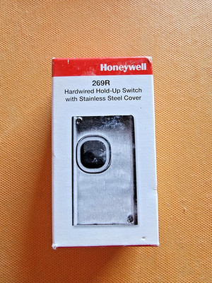 Honeywell 269R Hardwired Hold-Up Switch Alarm Device with Stainless Steel Sealed