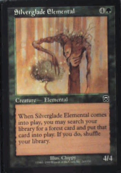Silverglade Elemental - Mercadian Masques: #269, Magic: The Gathering Lp C287