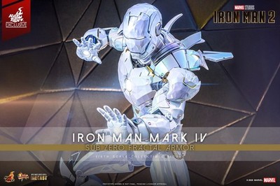 Hot Toys Iron Man Mark IV 4 Sub Zero Fractal Armor Armour MMS830 D76 NEU 1/6