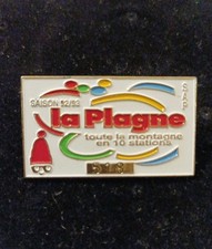 Pin's INSIGNE SKI SAP LA PLAGNE SAISON 92-93