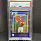 2024 Panini Donruss Optic  Rookie Jayden Daniels #248 Blue Hyper  PSA 10 💎