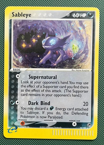 Sableye 10/100 Holo Pokemon Sandstorm Near Mint