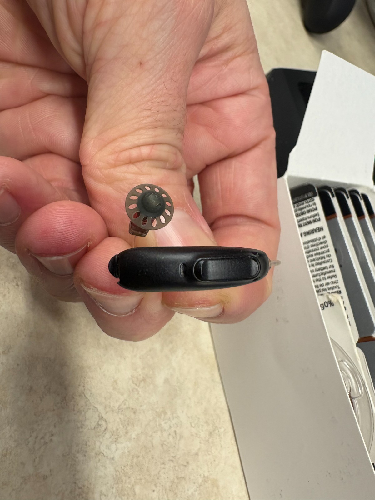 Phonak Marvel Audeo M70 Hearing Aids Pair - Size 312 Battery - Black RIC