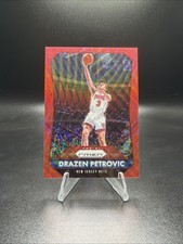 2015-16 PANINI PRIZM #251 DRAZEN PETROVIC RUBY RED WAVE PRIZM #’d/350