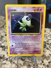 Pokemon Celebi Double Holo Neo Revelation 3/64 on eBay
