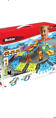 Modular Toys 3D Railway kit Train Railway Children Playset Kit 4+ 62 PCS