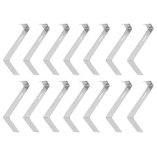  15 Pcs Metal Roof Tile Clips Parts Leveling Mounting Fixing Clamp