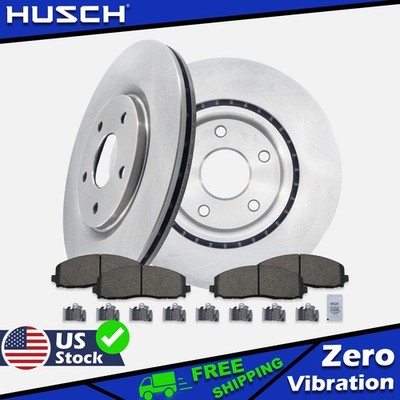 Front Brake Disc Rotors Ceramic Pads Kit for Grand Caravan Journey Pacifica C/V