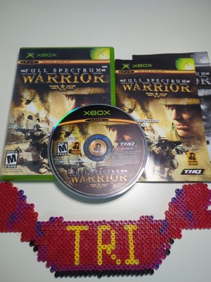 Full Spectrum Warrior (Microsoft Xbox, 2004) **CIB**TESTED**WORKING**