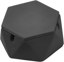 FREELOVE Concrete Ashtray with Lid & Stainless Steel Ashtrays, Cement Ash Tray S