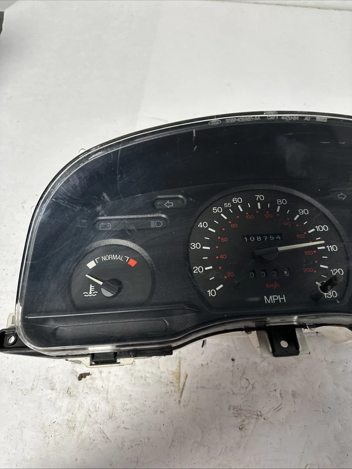 1995-1997 FORD CONTOUR 96-97 MYSTIQUE Speedometer Instrument Cluster J2 - Image 2 of 4