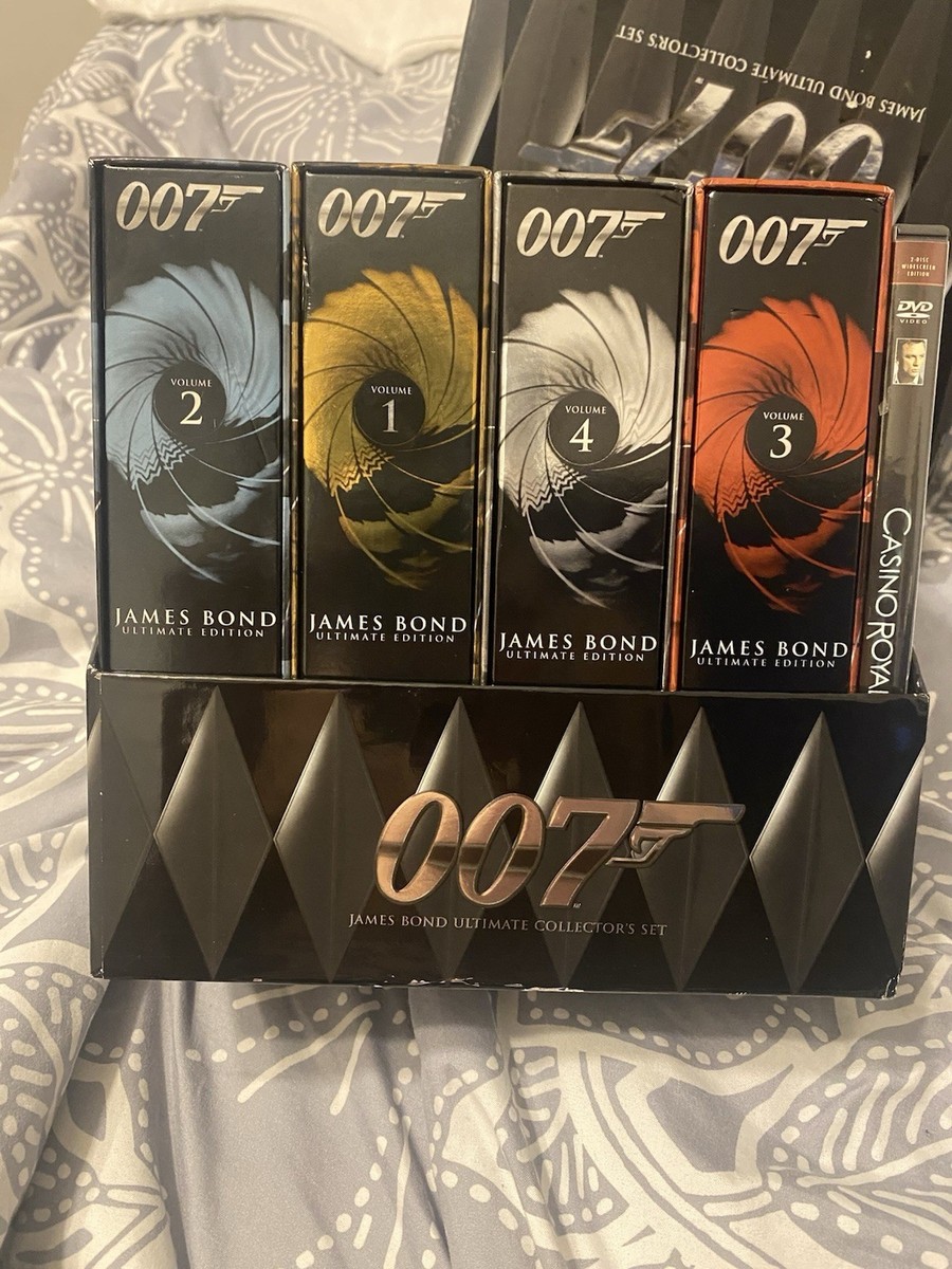 James Bond Ultimate Collectors Set (DVD, 2007, 42-Disc Set