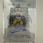 Bo Jackson Battle Arena Santa-Moss #SMA-7 Auto Steel Debut