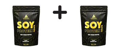 2 x Peak Soy Protein Isolate (750g) Peanut Chocolate Chip (23,99 EUR/kg)