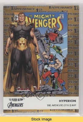 2022 Fleer Ultra Avengers 1st Appearances Hyperion #FA-8 READ 4f0