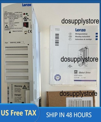 Lenze 8200 Vector / Frequency Inverter / 2.2kW / 3.0HP / E82EV222K4C000 / New-