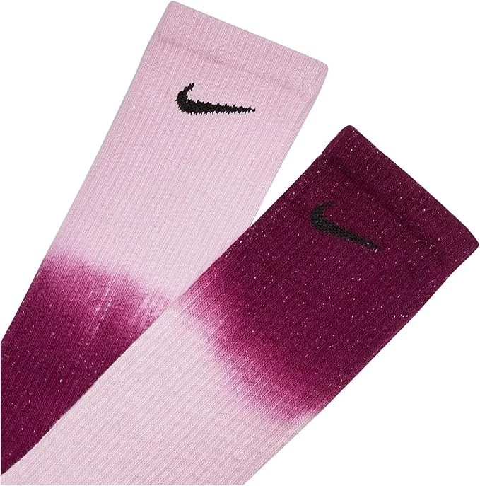 Nike Womens 2 Pack Everyday Plus Cushioned Crew Socks Large - Image 4 of 4