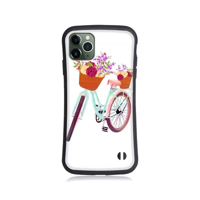 HEAD CASE WHEELS AND FLORAL HYBRID CASE FOR APPLE iPHONES PHONES - Image 1 of 4