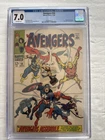 AVENGERS #58 (1968) 🌟 CGC 7.0 🌟 VISION JOINS THE AVENGERS! Marvel Graded Comic
